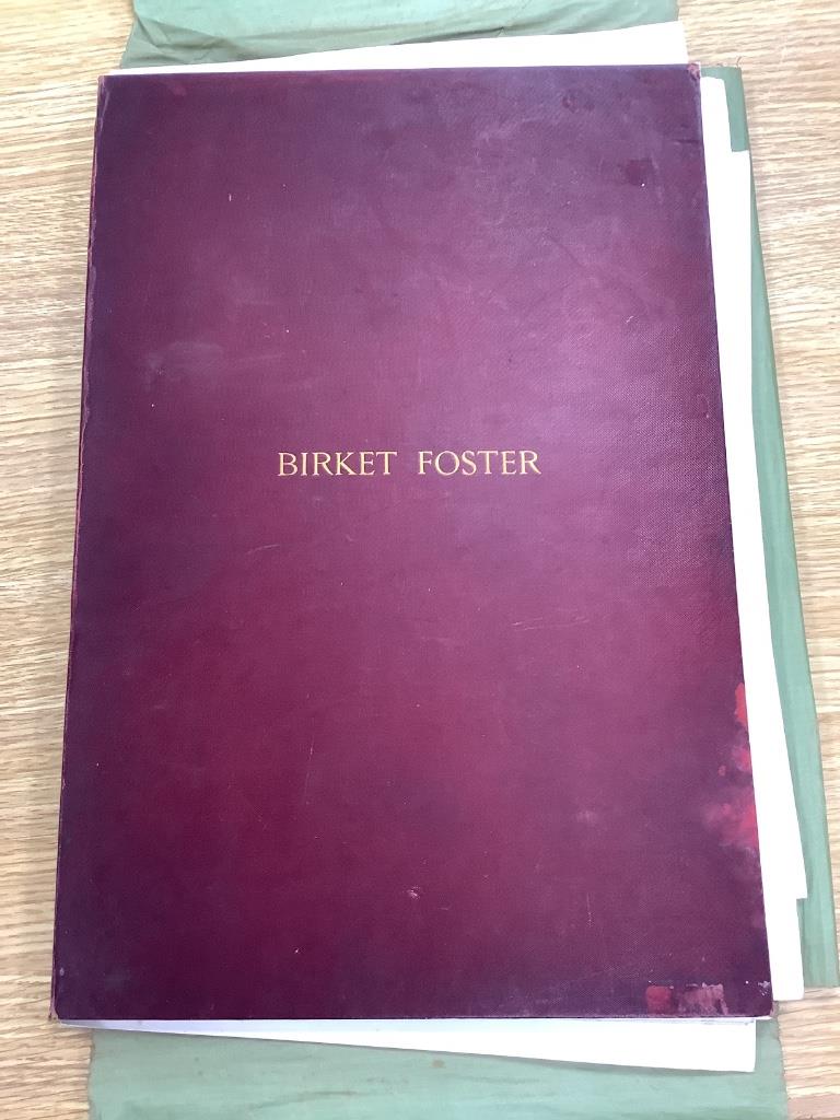 Birket Foster, 14 of 17 steel engravings present